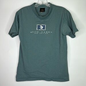 Vintage Prairie Mountain Green White Sands New Mexico Tshirt Small Single Stitch
